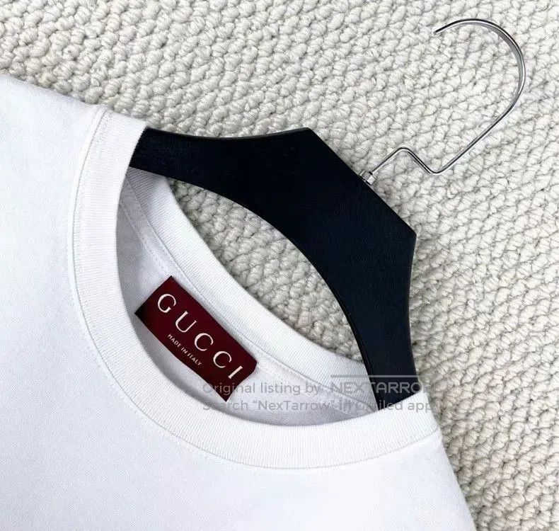 Gucci Gucci FW24 Embroidered Logo Short Sleeve Tee. Size US L / EU 52-54 / 3 - 2 Thumbnail