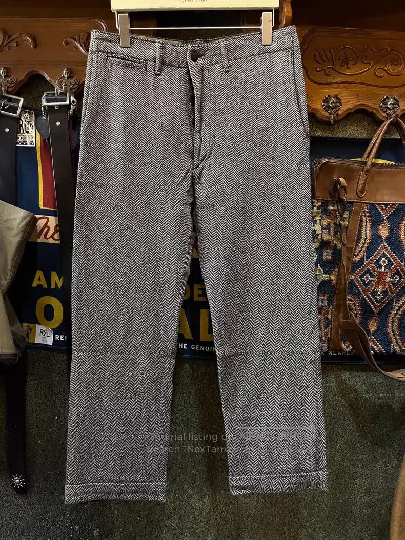 RRL Ralph Lauren RRL Ralph Lauren Wool leisure pants Size US 32 / EU 48 - 1 Thumbnail
