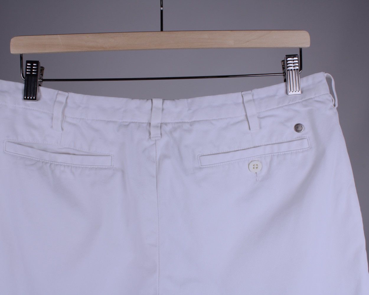 Fred Perry × Vintage FRED PERRY Vintage Classic White Cotton Shorts Casual Chino Size US 34 / EU 50 - 3 Thumbnail