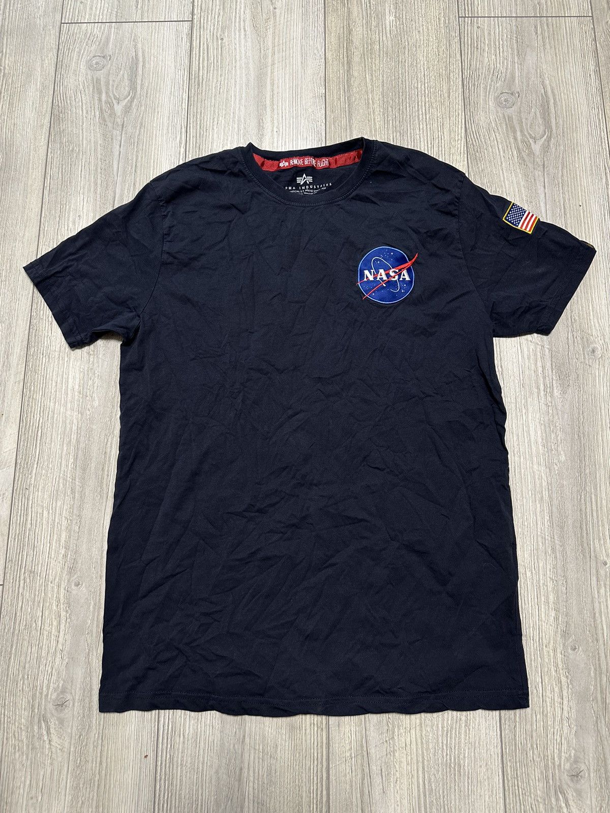 Alpha Industries Nasa T Shirt | Grailed