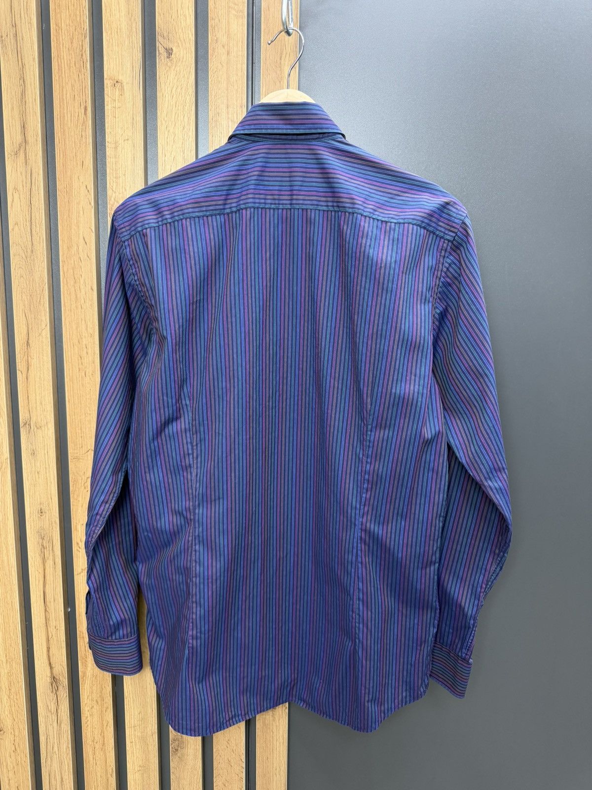 Etro Etro Milano Striped Long Sleeve Short Size 40 Size US M / EU 48-50 / 2 - 8 Thumbnail