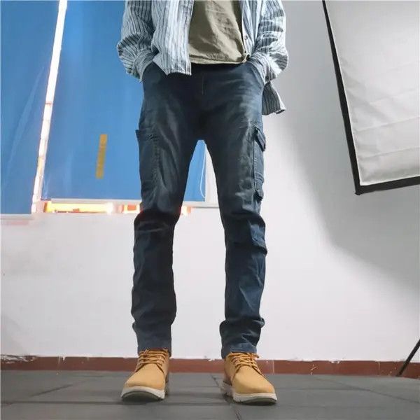 Japanese Brand Retro punk denim pants Size US 32 / EU 48 - 7 Thumbnail
