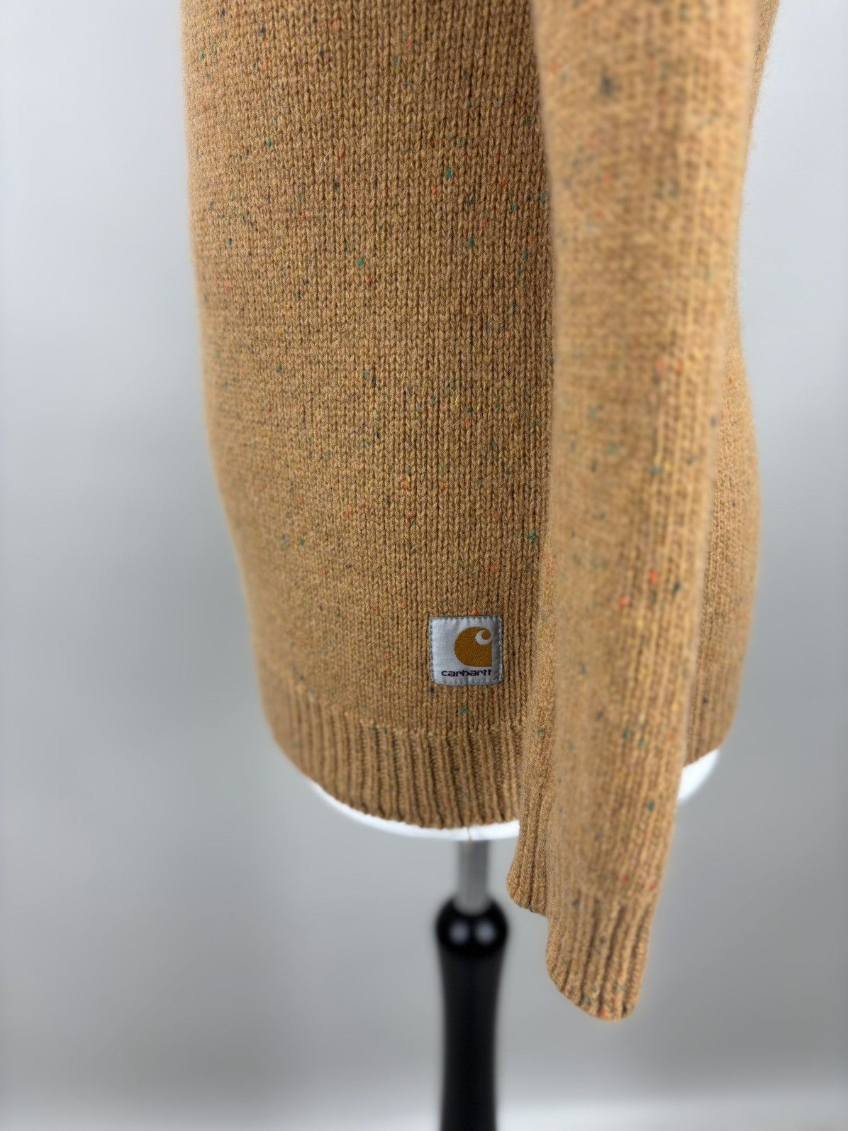 Carhartt Mens sweater Carhartt Anglistic Size S Color Brown Size US S / EU 44-46 / 1 - 6 Thumbnail