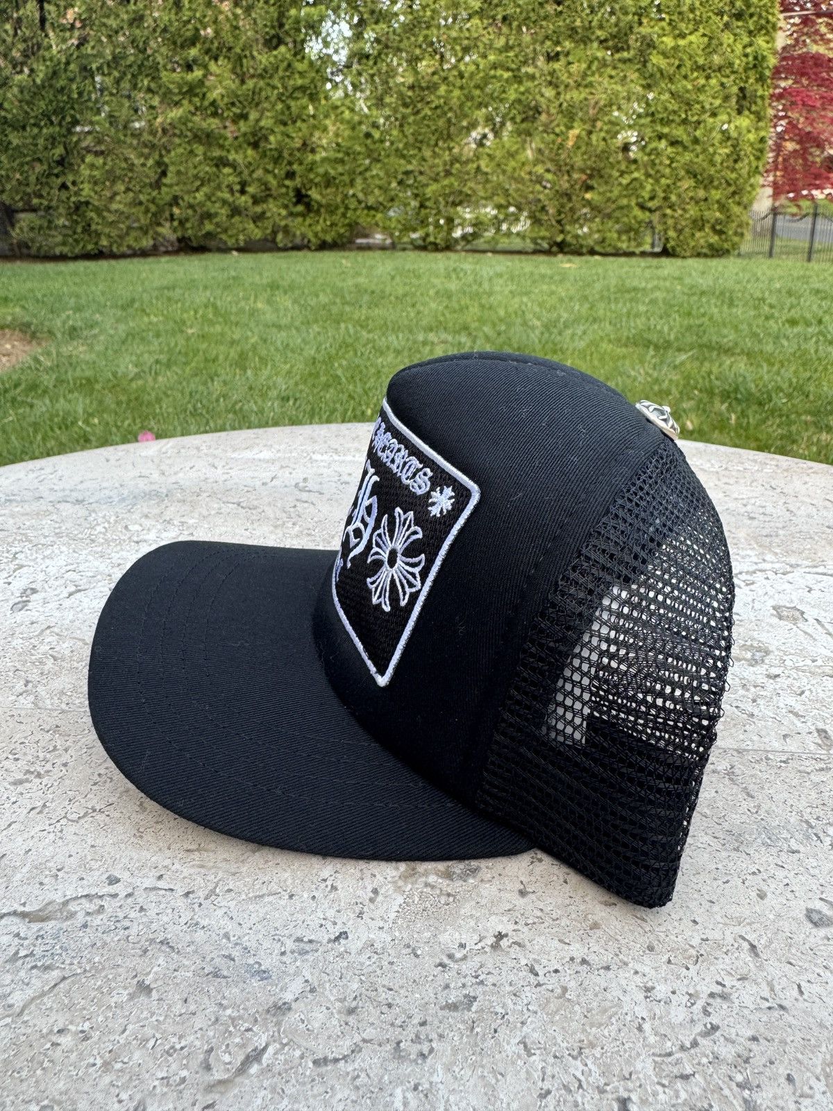 Chrome Hearts Chrome Hearts NYC Trucker Hat Size ONE SIZE - 9 Thumbnail