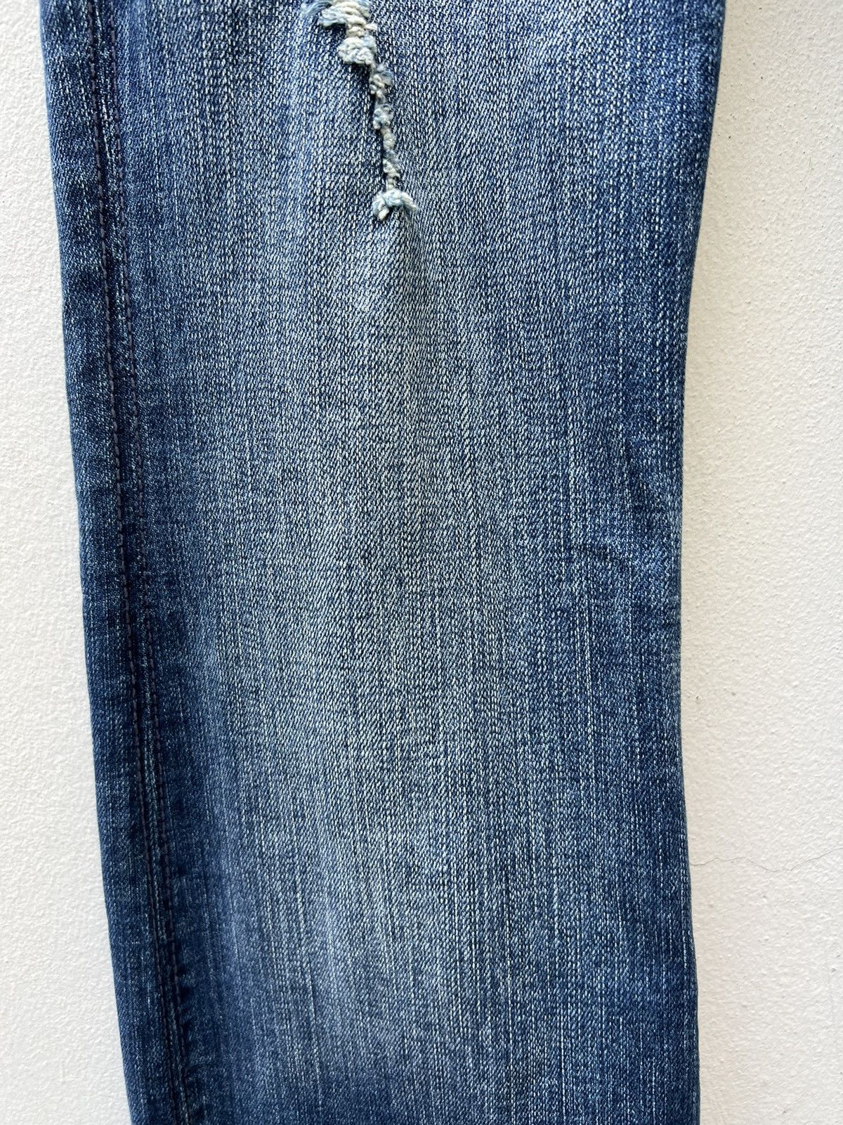 BUFFALO BOBS VTG Buffalo Jeans Japan Distress Denim Stretch Flare Jeans Size US 29 - 9 Thumbnail