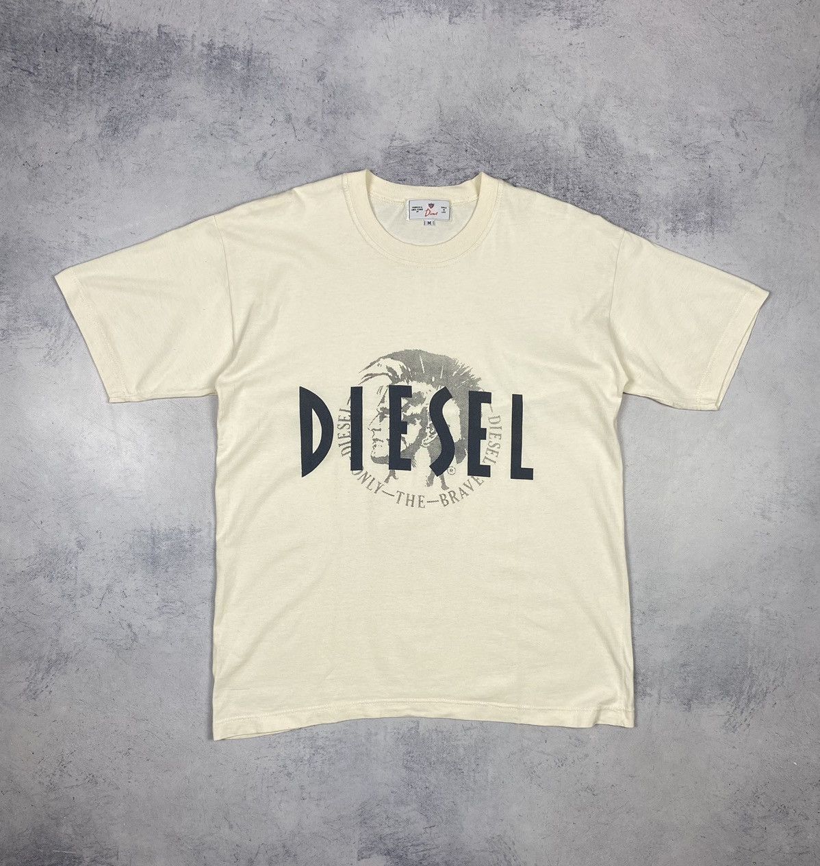 Diesel Vintage 90s Diesel Big Logo Punk Bootleg T Shirt Size M Size US M / EU 48-50 / 2 - 2 Thumbnail