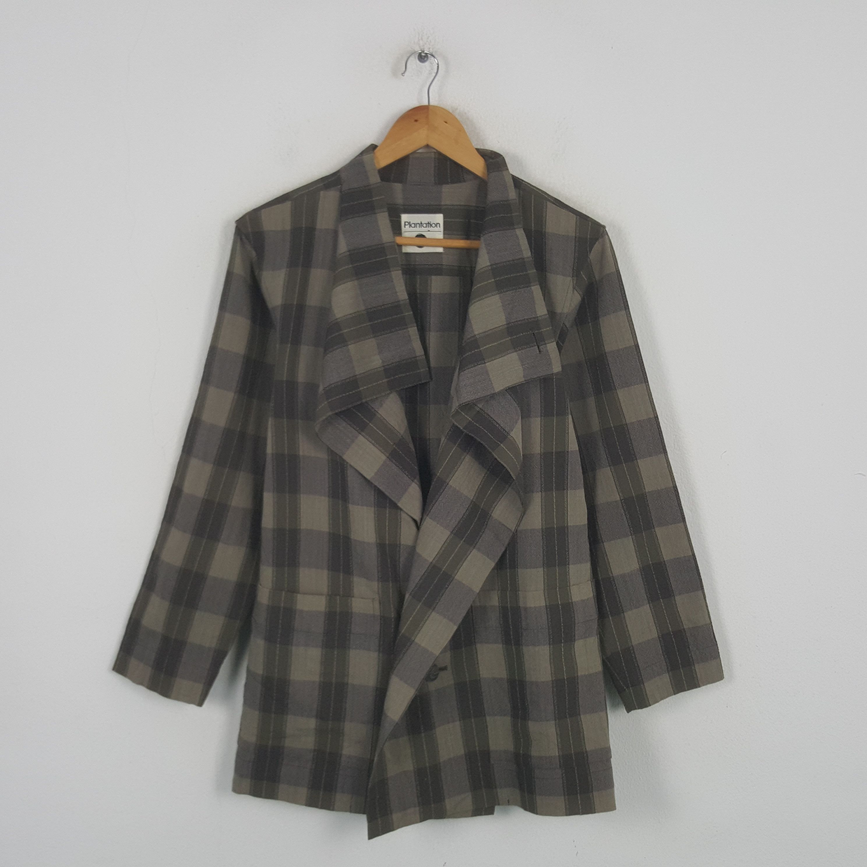 Issey Miyake Vintage Plantantion by Issey Miyake Japan Blazer Jacket RR18 Size US XXS / EU 40 - 2 Thumbnail