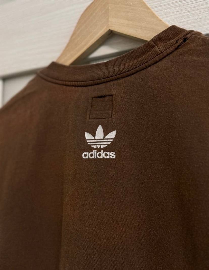 Japanese Brand × Vintage Adidas Tee Vintage Faded Logo Tee Size US L / EU 52-54 / 3 - 5 Thumbnail