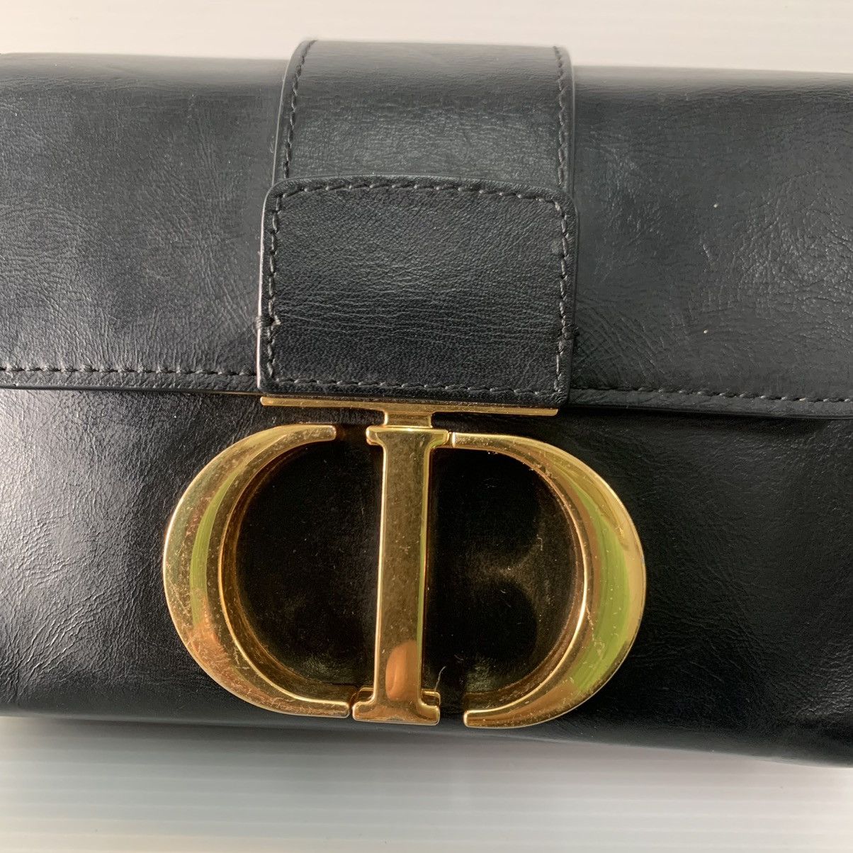 Dior Christian Dior Leather Black Crossbody Bag Size ONE SIZE - 6 Thumbnail