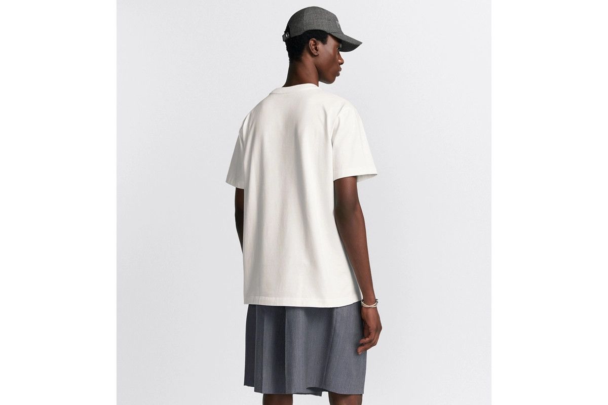 Dior o1bcso1str0226 Relaxed-Fit T-Shirt in White Size US S / EU 44-46 / 1 - 5 Thumbnail