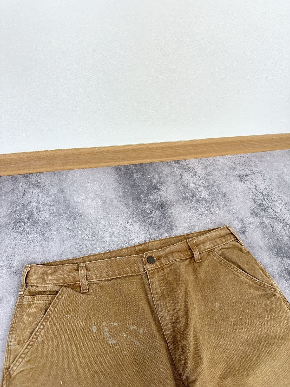 Carhartt Vintage Carhartt USA Distressed Utility Carpenter Work Pants Size US 40 / EU 56 - 14 Thumbnail