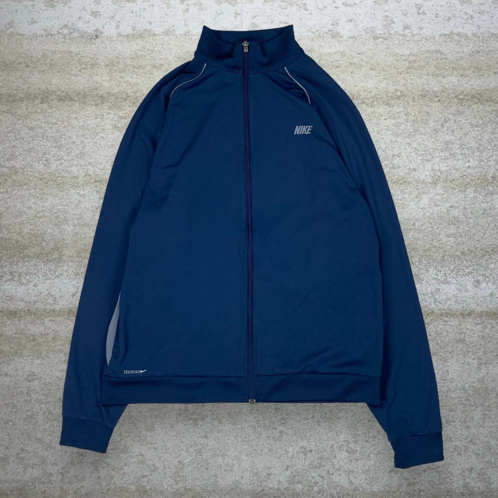 Japanese Brand × Nigo × Nike NIKE X NIGO NAVY VARSITY JACKET