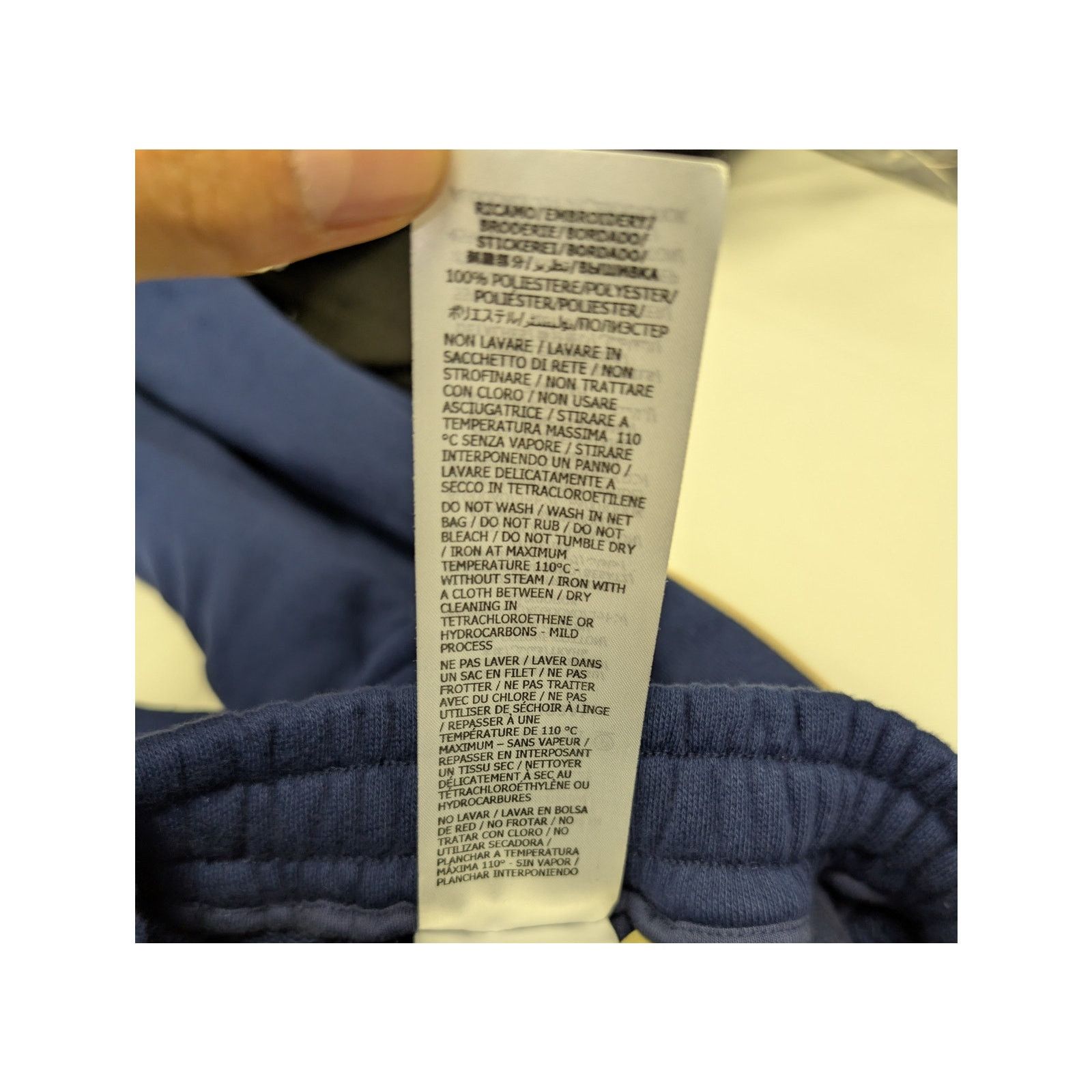 Gucci o1rshd1 Heavy Felted Cotton Jersey Trackpants Inchiostro/Mix Size US 30 / EU 46 - 17 Thumbnail