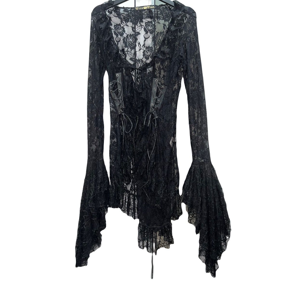 If Six Was Nine Dark romantic princess goth lace top 🧛🏻‍♀️🖤 Size S / US 4 / IT 40 - 6 Thumbnail