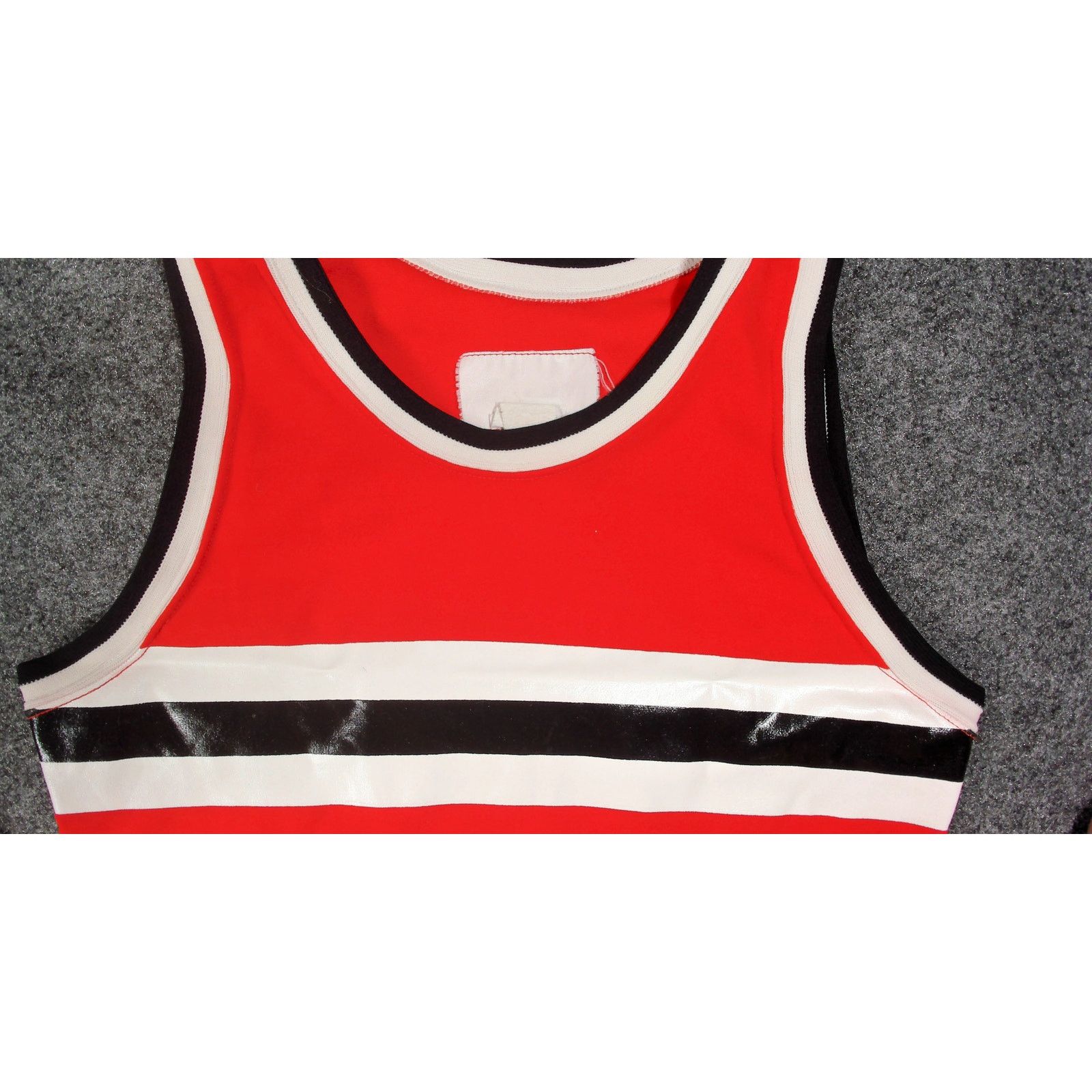 Vintage Vintage 70s Deep Armhole Nylon Track Jersey J609 Size US XS / EU 42 / 0 - 8 Thumbnail