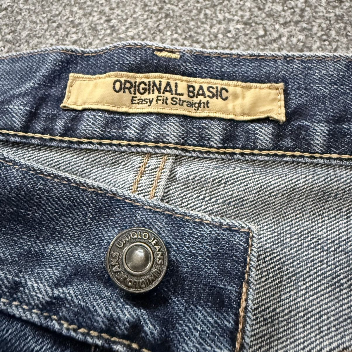 Undercover × Uniqlo Vintage Japanese Denim Uniqlo Faded Natural Washed Jeans W33 Size US 33 - 15 Thumbnail