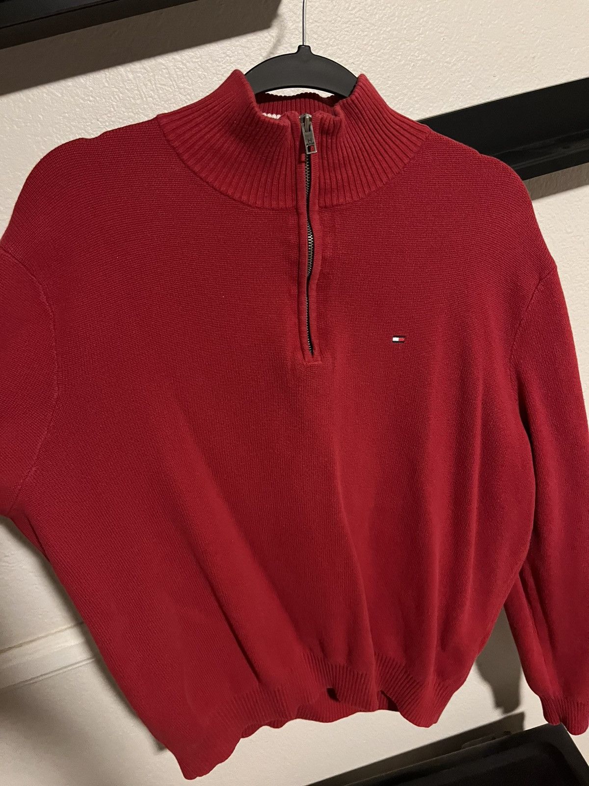 Designer × Tommy Hilfiger × Vintage Vintage Tommy Hilfiger sweater Size US L / EU 52-54 / 3 - 1 Thumbnail