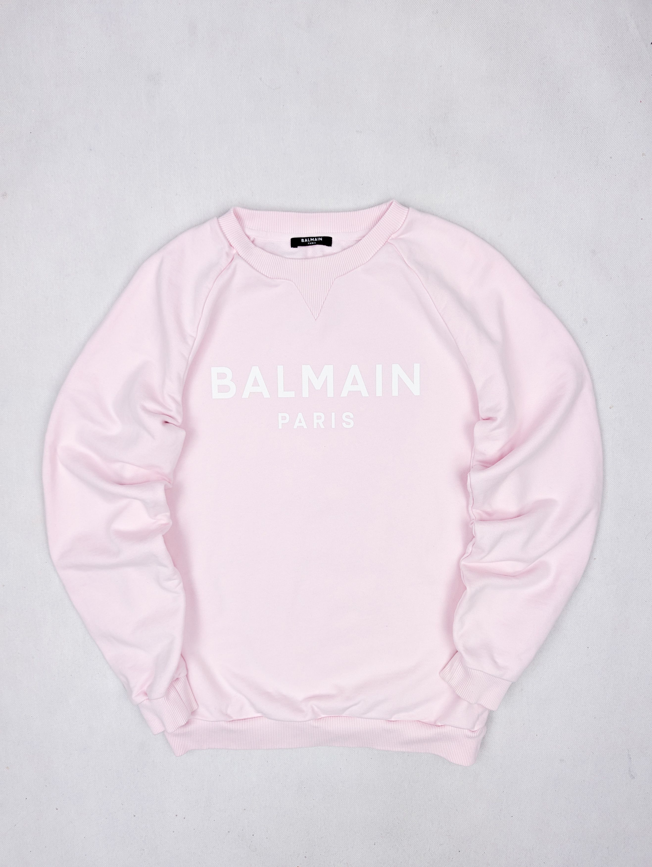 Balmain Balmain pink sweatshirt S Size US S / EU 44-46 / 1 - 1 Thumbnail