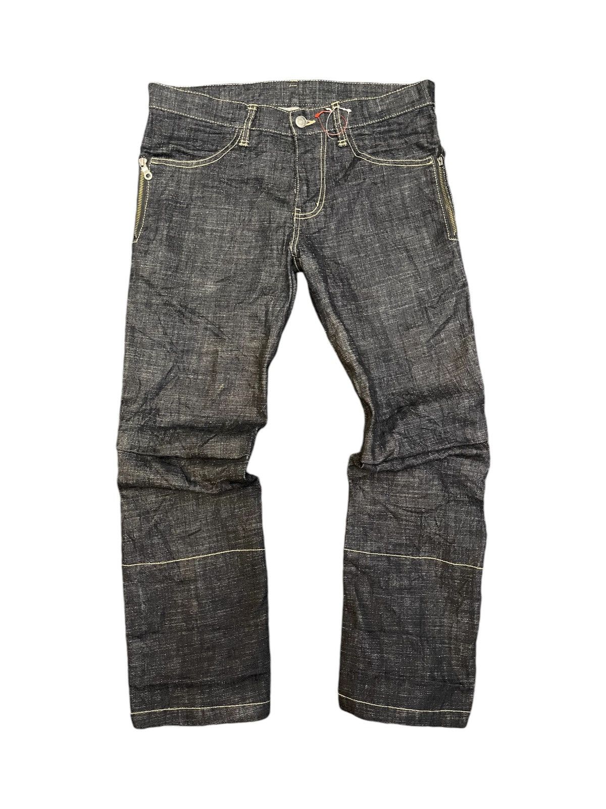 Designer × PPFM ARCHIVE PPFM DENIM LEAD TO ROCK DESIGNER JEANS Size US 31 - 2 Thumbnail
