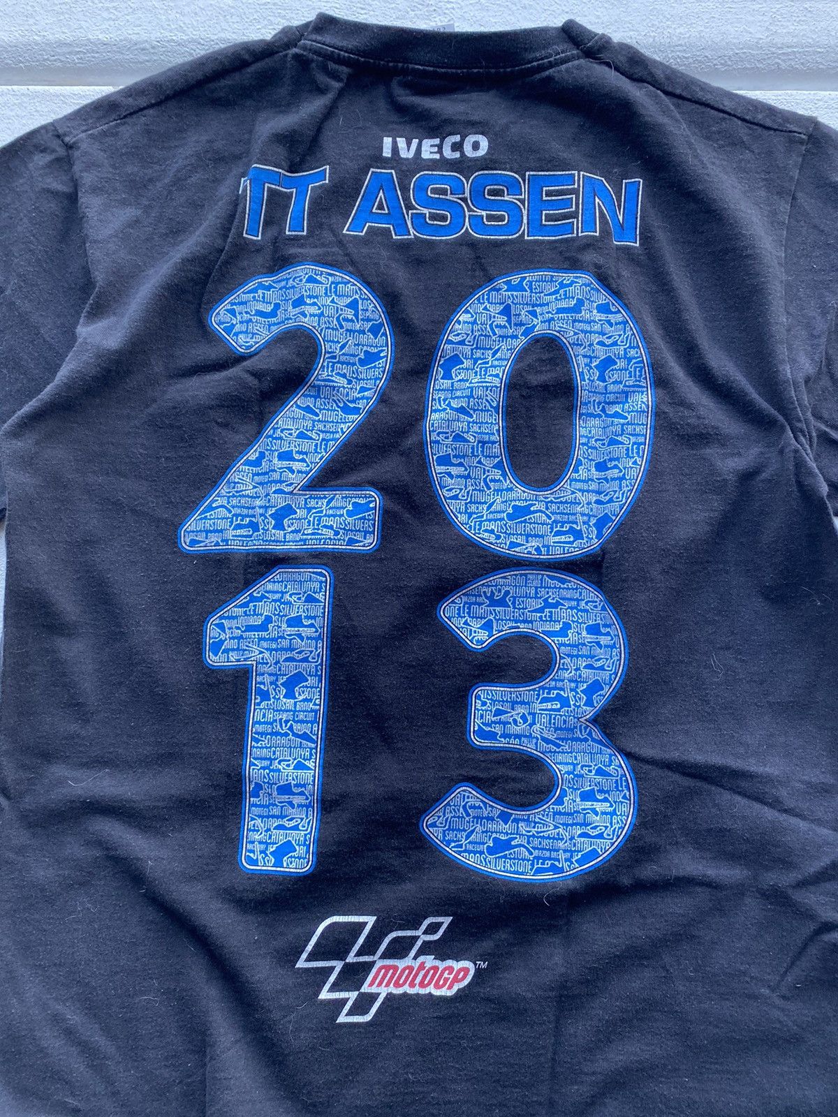 Vintage 00s Grand Prix Iveco Motogp tt assen Racing Mens T Shirt Size US M / EU 48-50 / 2 - 6 Thumbnail