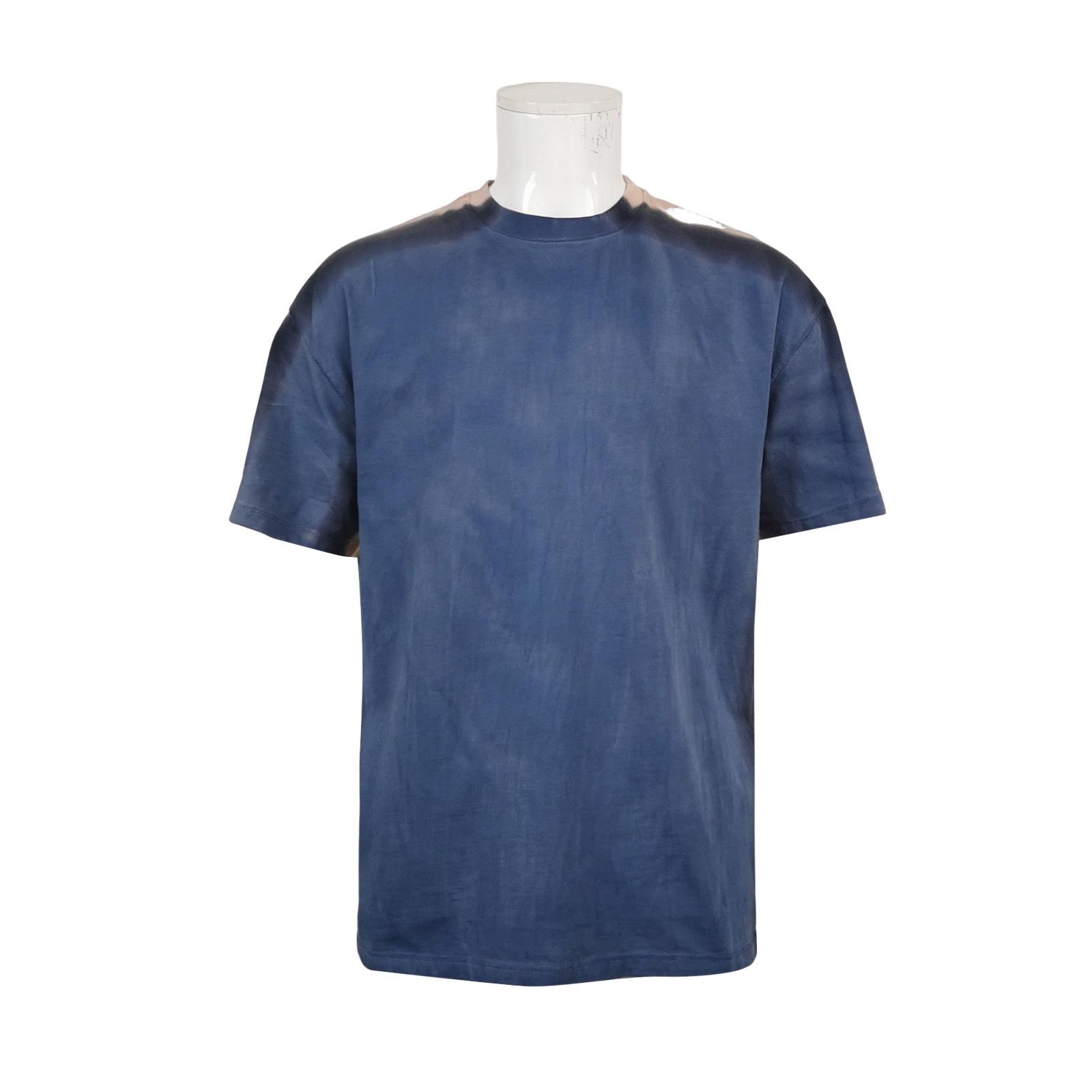 MSGM MSGM Contrast Gradient Cotton T-Shirt Size S Size US S / EU 44-46 / 1 - 1 Thumbnail