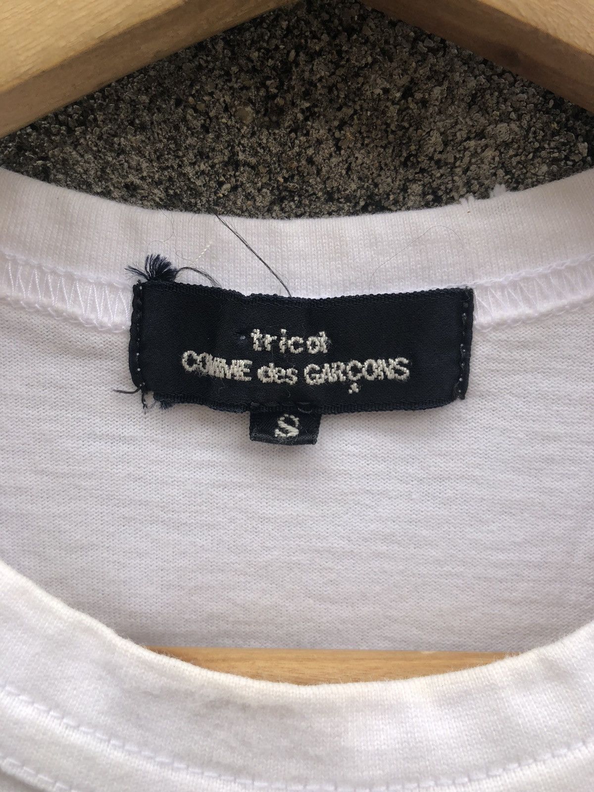 CDG by Comme des Garcons × Comme des Garcons × Japanese Brand AD 2019 CDG Comme Des Garcons Tricot Tshirt Size S / US 4 / IT 40 - 2 Thumbnail