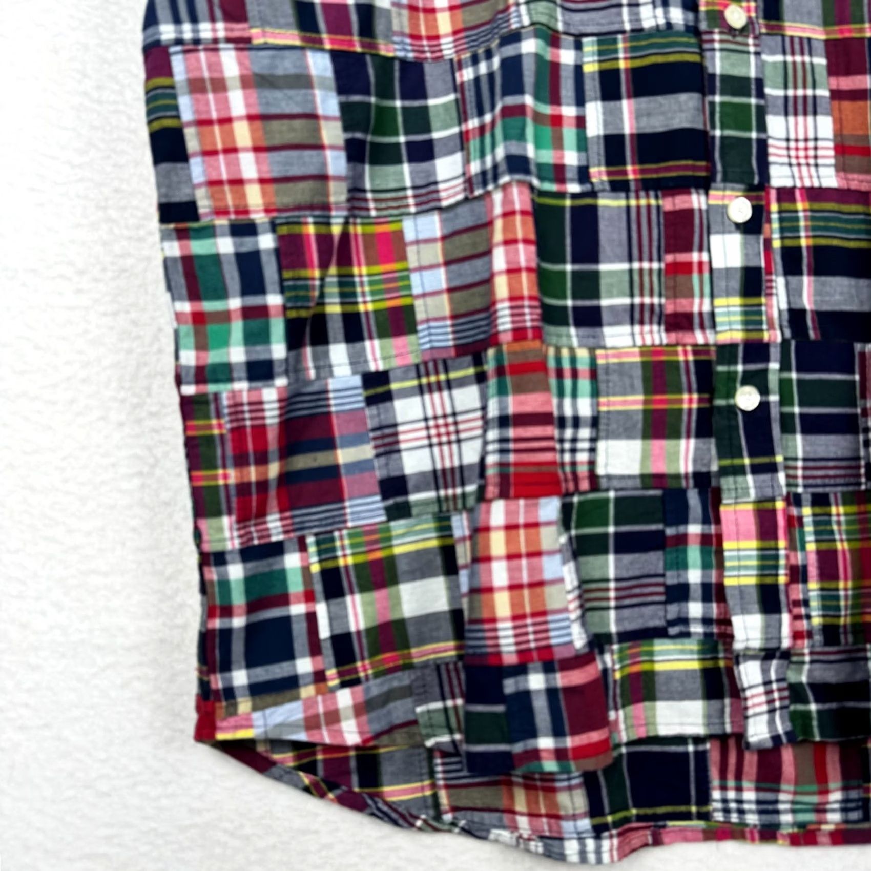 Brooks Brothers Brooks Brothers 1818 Men's L Regent Fit Plaid Short Sleeve Button-Down Shirt Size US 33 - 2 Thumbnail