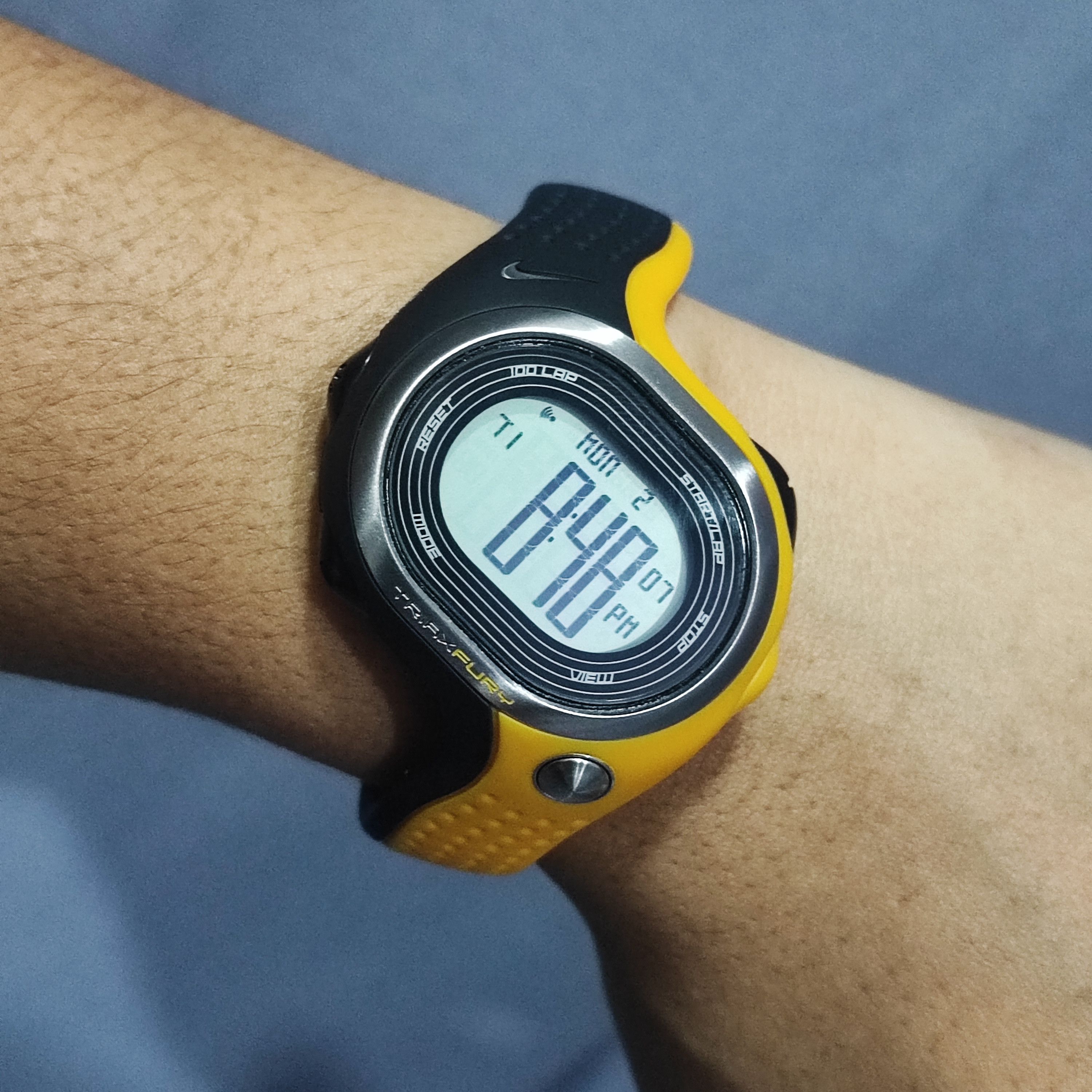 Nike × Vintage Vintage 90s Nike Triax Fury Streetwear Runner Watch Size ONE SIZE - 2 Thumbnail