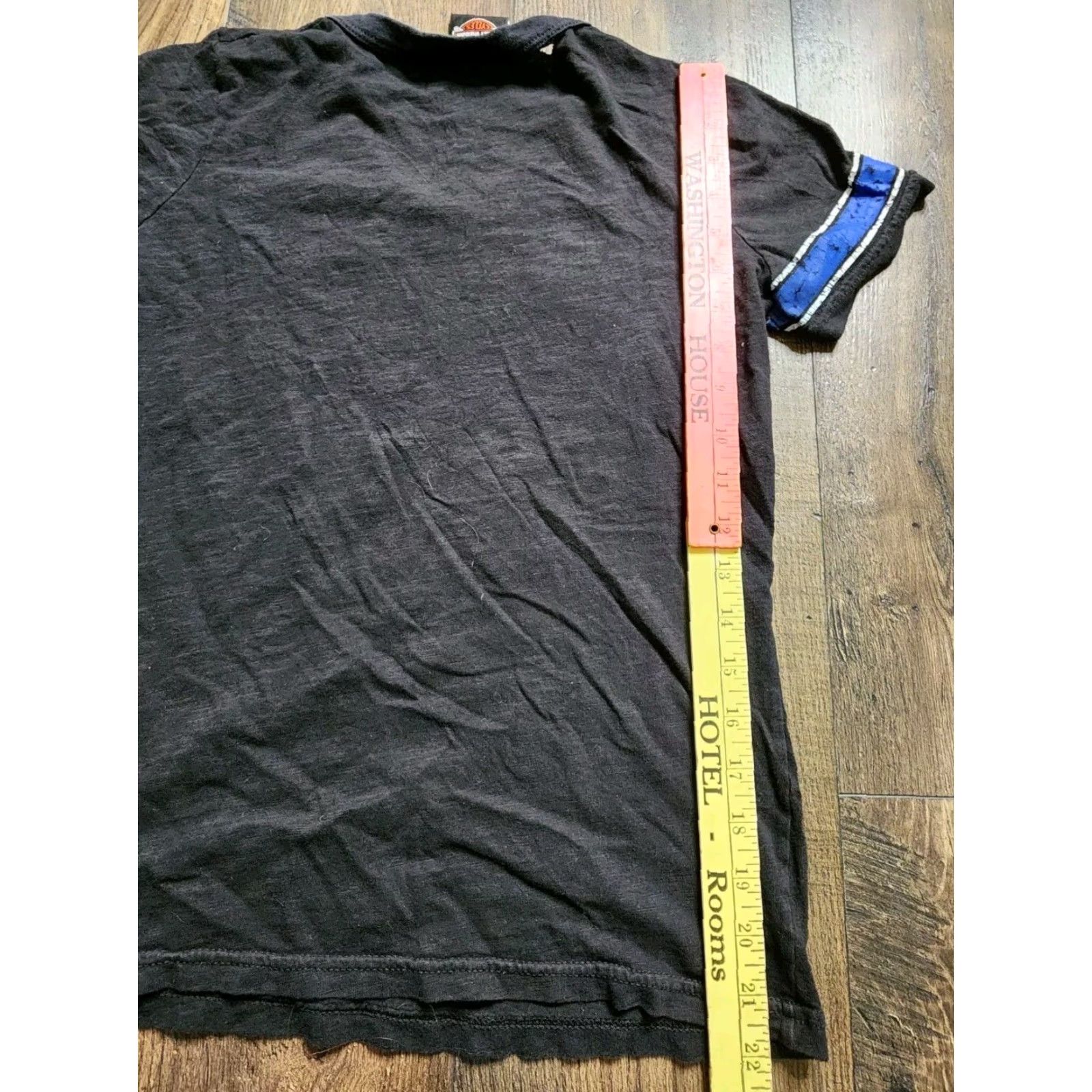 Harley Davidson Harley Davidson Womens Black Distressed Motorcycle T Shirt S Size S / US 4 / IT 40 - 3 Thumbnail