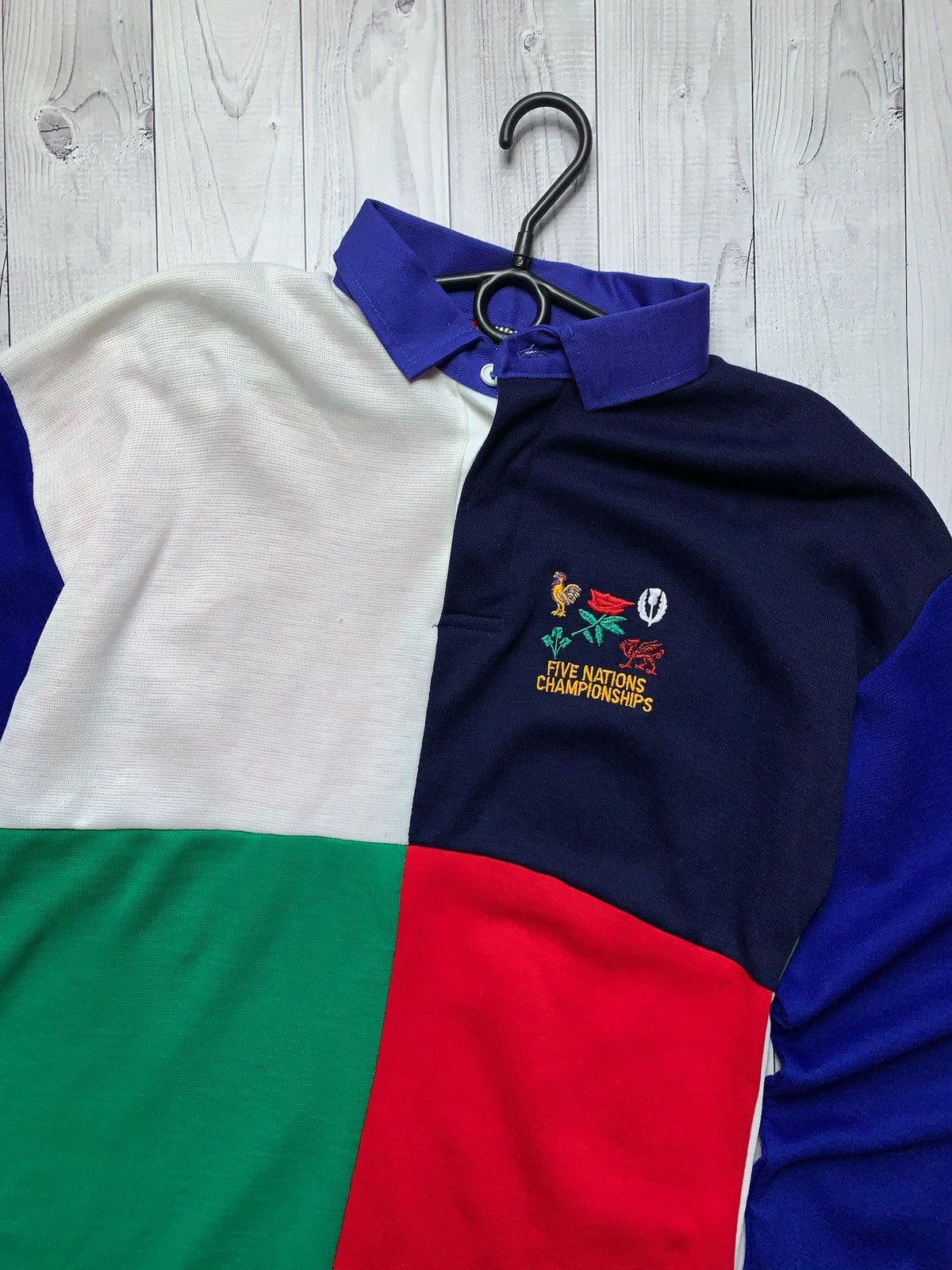 Vintage Vintage Rugby jersey Five Nations Championships XL very rare Size US XL / EU 56 / 4 - 3 Thumbnail