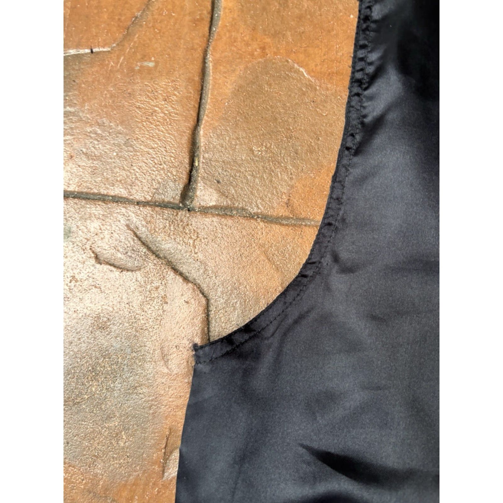 Vintage VINTAGE Jazzman Sportswear Leather Vest Large Brown Mens Vest News Print 90s Western Cowboy Hipster Motorcycle Southwestern Rockabilly Size US L / EU 52-54 / 3 - 6 Thumbnail