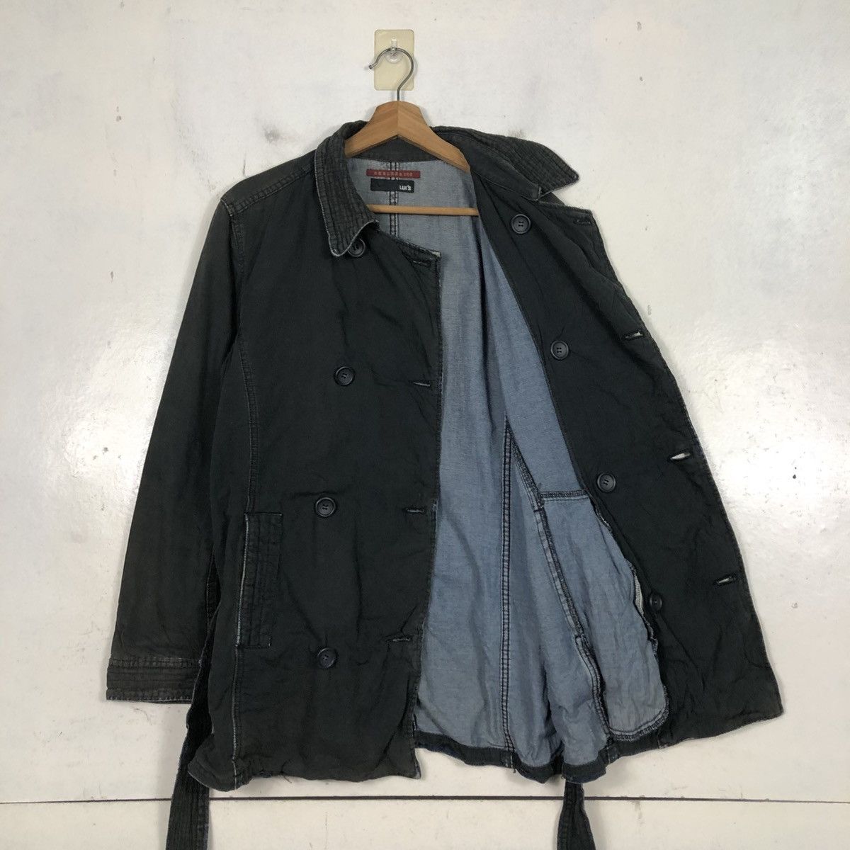 Issey Miyake Vintage Chore Jacket Worker Chelsea 100 Bondage Size US S / EU 44-46 / 1 - 14 Thumbnail