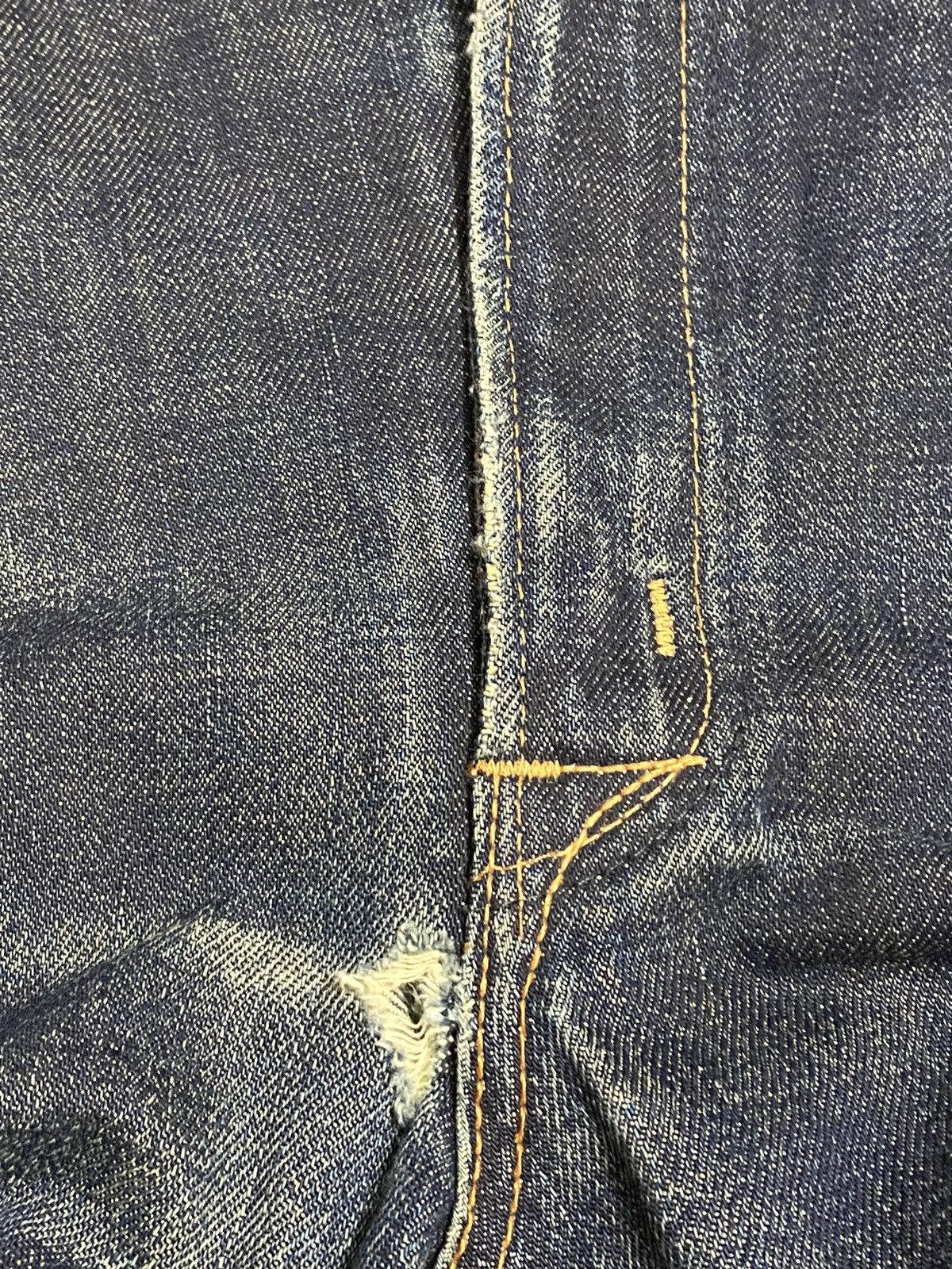 Edwin Edwin Japanese denim jeans with a unique, distressed jeans Size US 29 - 11 Thumbnail