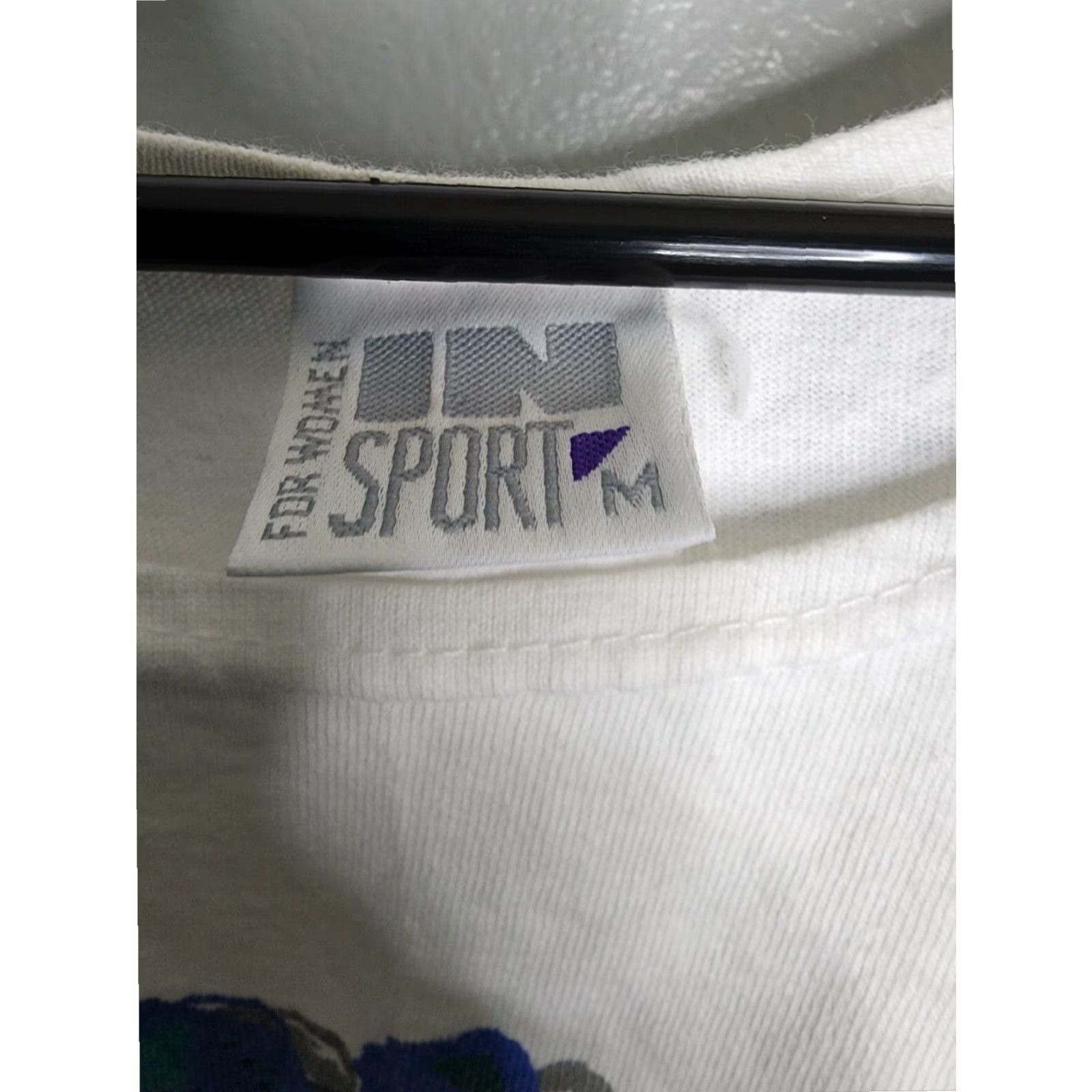 Vintage VINTAGE In Sport Cropped Heart Tank Top Women's M White 90s Size M / US 6-8 / IT 42-44 - 5 Thumbnail