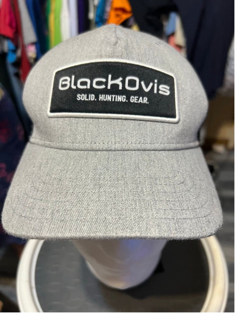 Blackfist Unisex BlackOvis Trucker Hat Gray/Black One Size Fits Most Size ONE SIZE - 2 Thumbnail