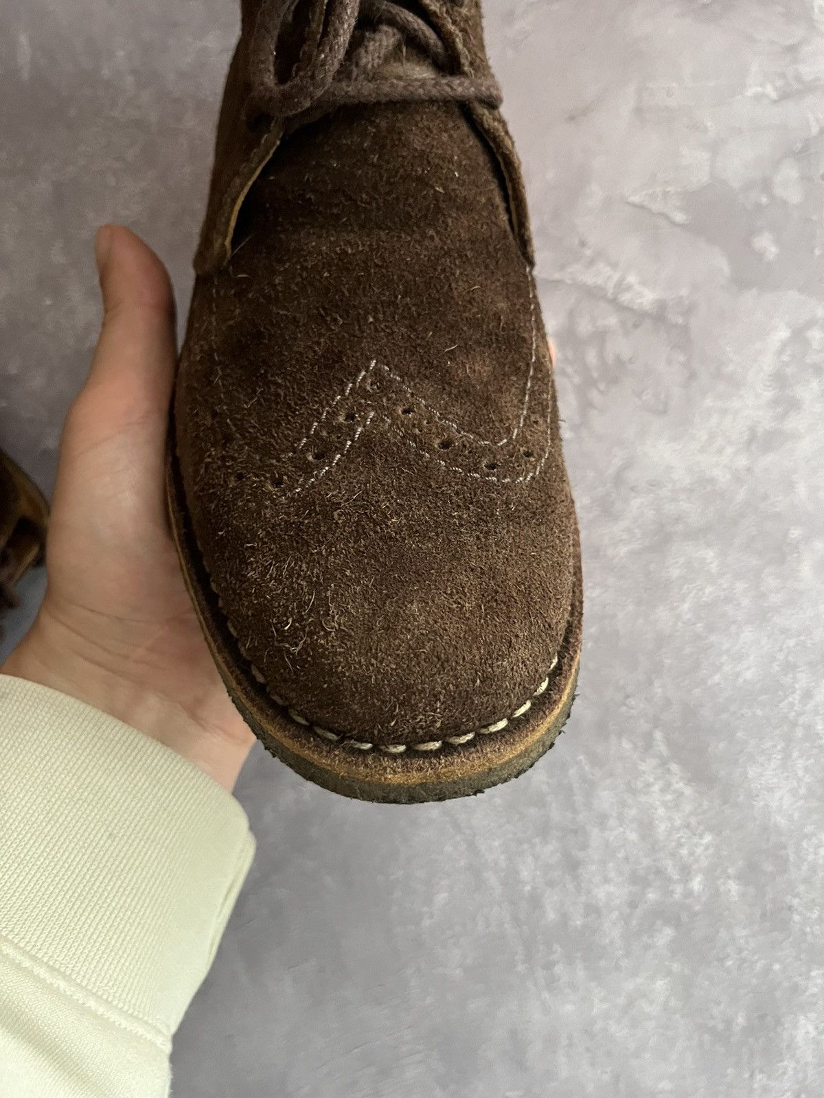 Dsquared2 Dsquared2 Brown Suede Desert Boots – Men’s Chukka Style 42.5 Size US 9.5 / EU 42-43 - 9 Thumbnail