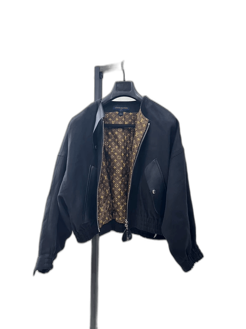 Louis Vuitton Louis Vuitton Cotton Bomber Jacket Outerwear-2506 Size US L / EU 52-54 / 3 - 1 Thumbnail