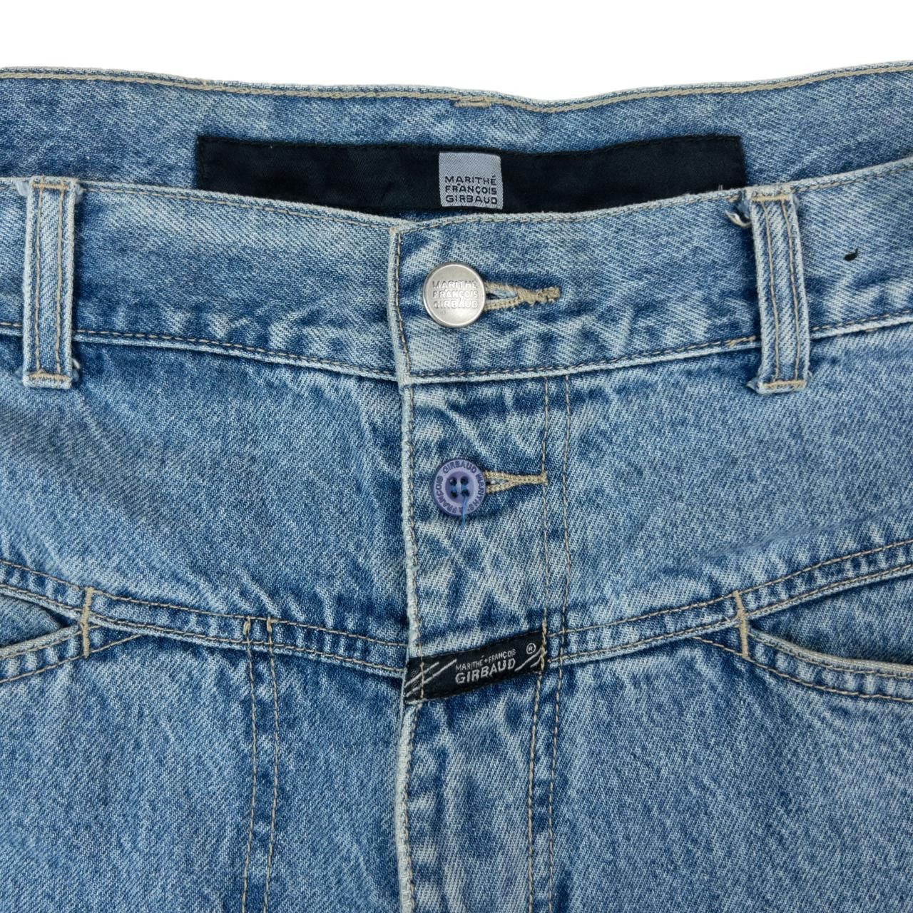 Marithe + Francois Girbaud Vintage Marithe + Francois Girbaud Denim Jeans Size W33 Size US 33 - 5 Thumbnail