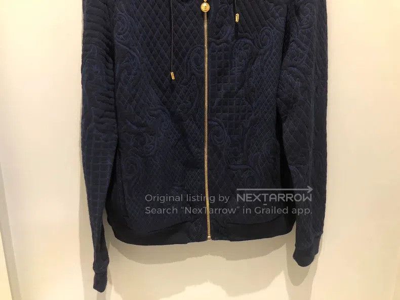 Versace Versace Men's floral hooded jacket coat Size US XL / EU 56 / 4 - 4 Thumbnail