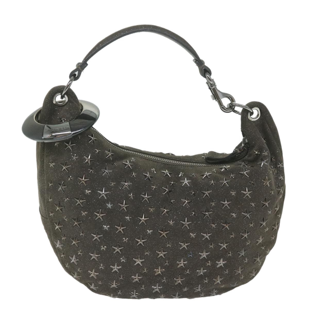 Jimmy Choo Brown Canvas Shoulder Bag (Pre-Owned) Size ONE SIZE - 1 Thumbnail
