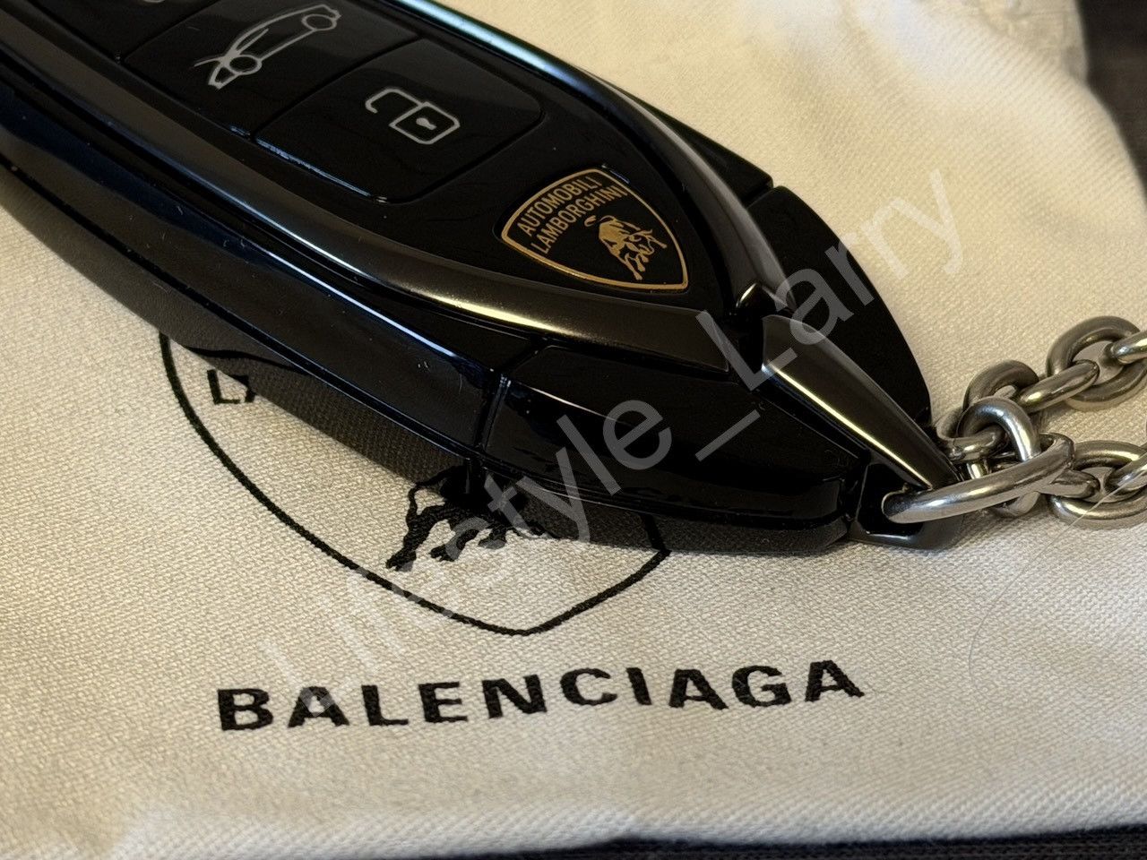 Balenciaga Balenciaga x Lamborghini Automobili Car Key Necklace