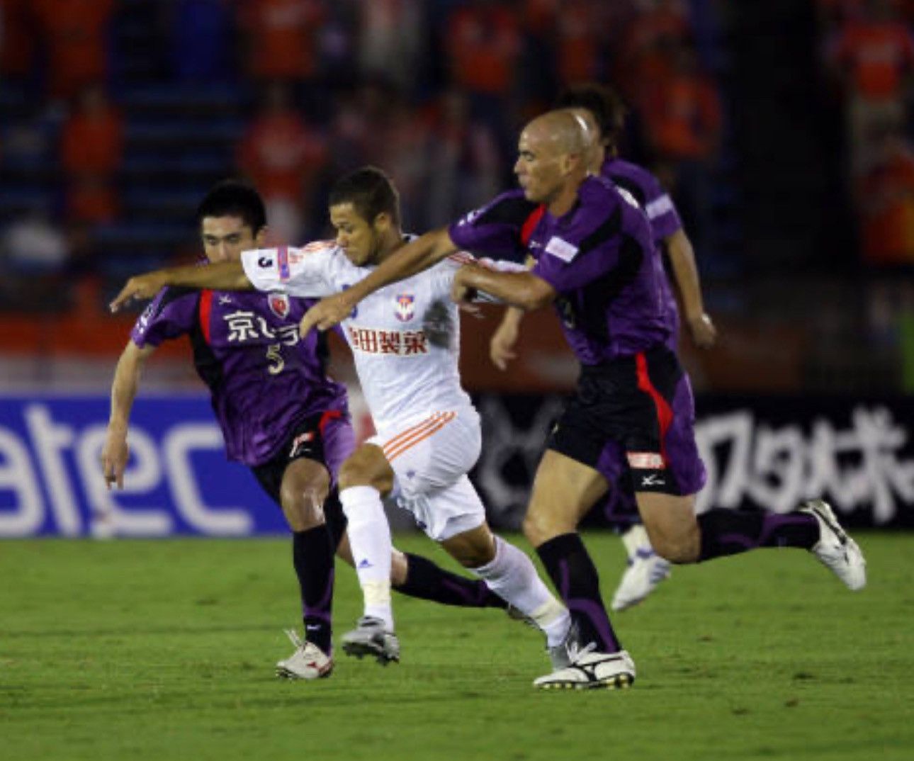 Adidas × Japanese Brand Albirex Niigata 08/09 player issue L/S away #8 Augusto Size US M / EU 48-50 / 2 - 13 Thumbnail