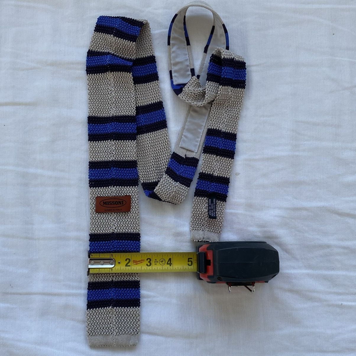 Missoni Missoni skinny silk tie Size ONE SIZE - 2 Thumbnail