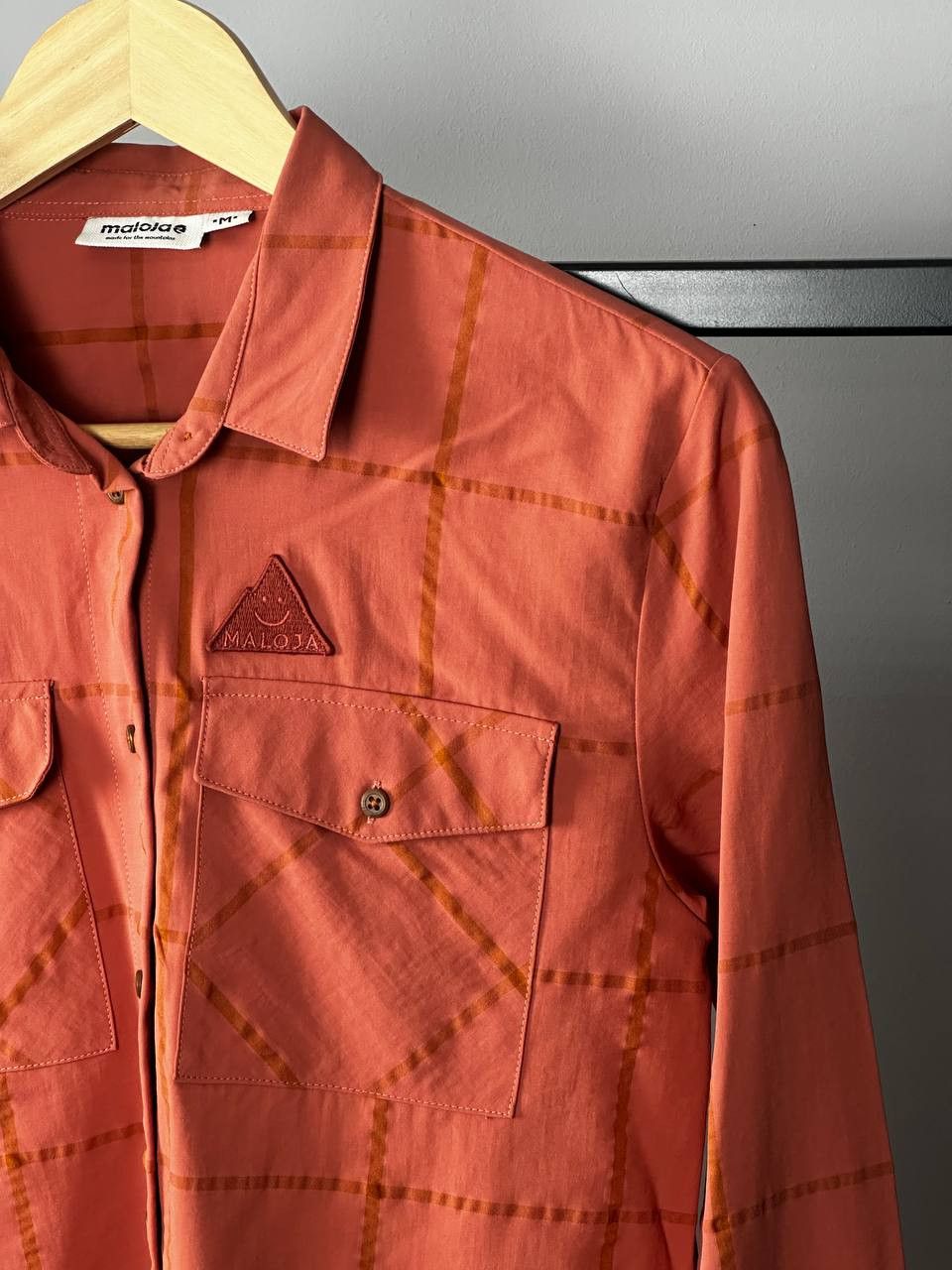 Maloja Maloja Outdoor Plaid Nylon Long Sleeve Shirt Size M / US 6-8 / IT 42-44 - 3 Thumbnail