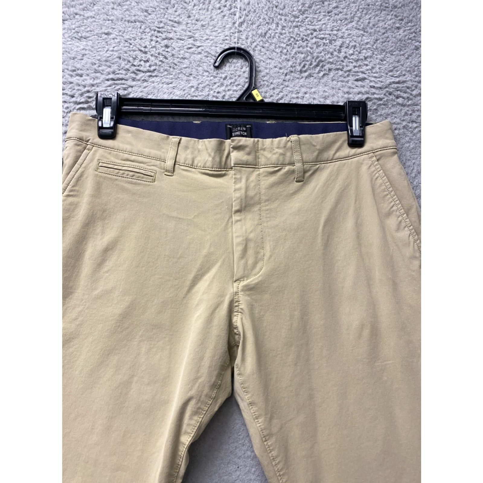 J.Crew J.CREW Stretch pants 33x32 Ginger chino casual lightweight Size US 32 / EU 48 - 2 Thumbnail