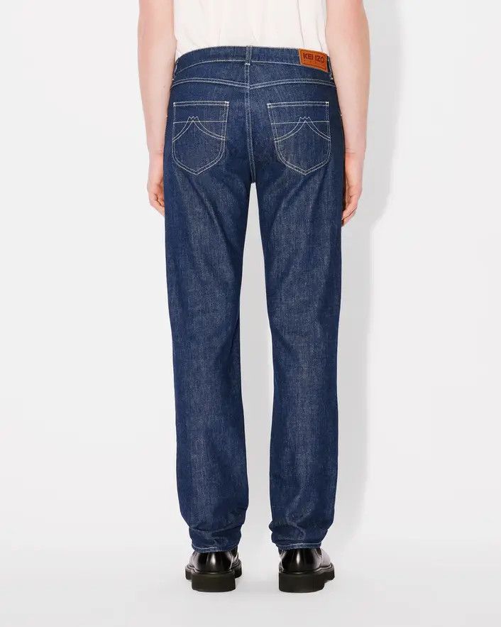 Kenzo o1s22i1n0125 Slim Fit Bara Jeans in Blue Size US 30 / EU 46 - 4 Thumbnail