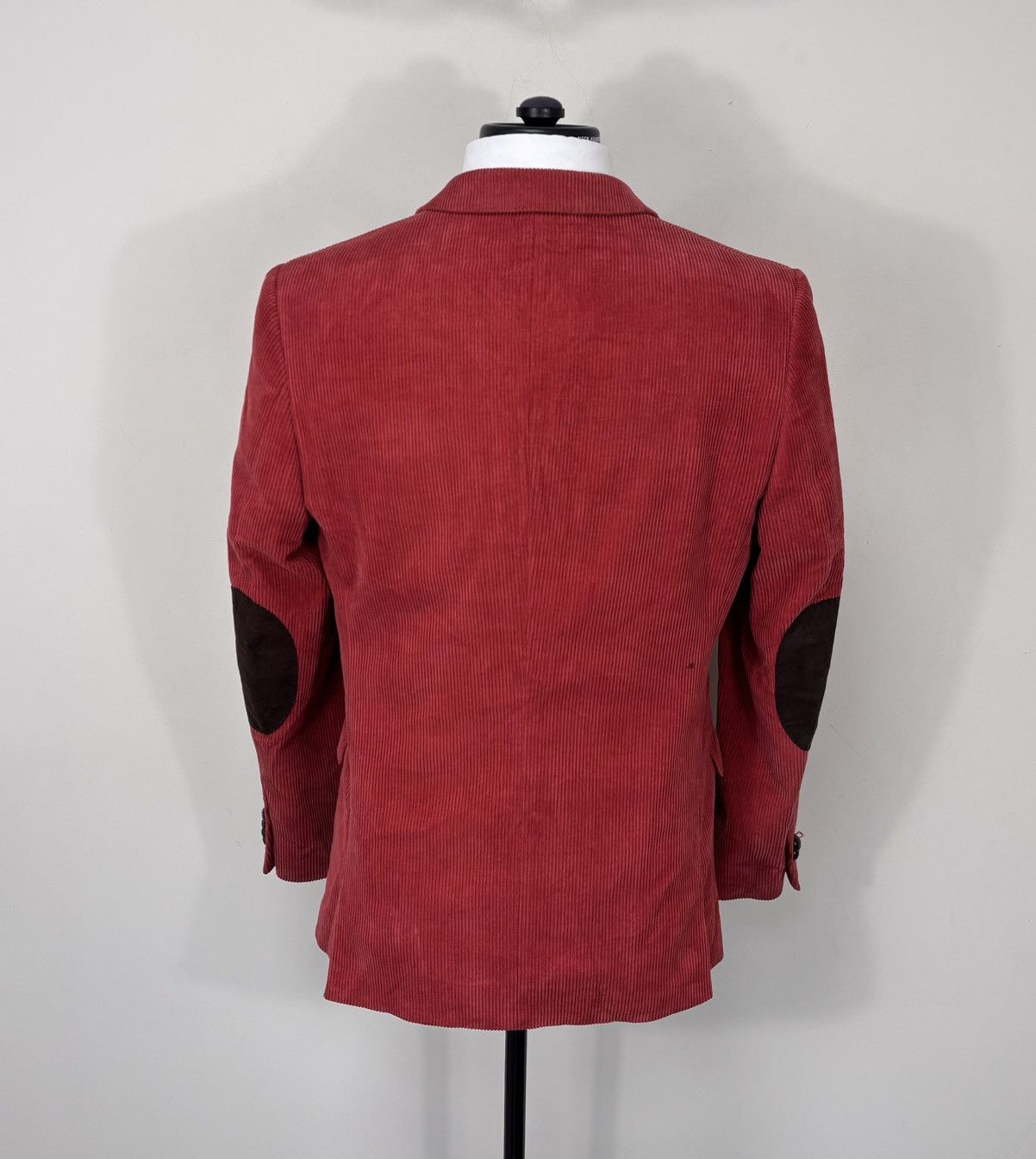 Other UK Holland Esquire Men’s Red Corduroy Blazer Jacket Sport Coat Size 38R - 2 Thumbnail