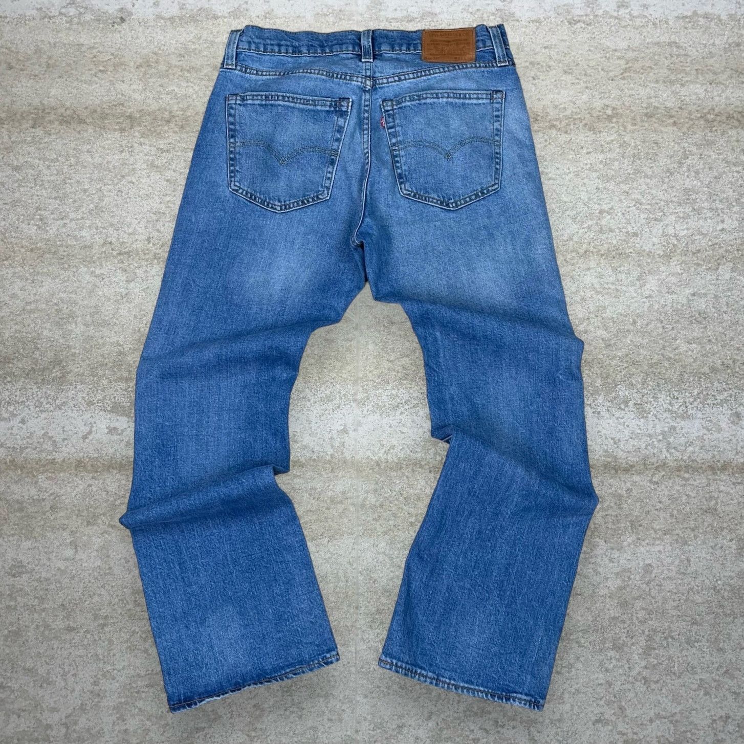 Levi's Vintage Y2K Levis Jean 33x30 Slim Bootcut Flared Medium Wash Size US 33 - 1 Thumbnail