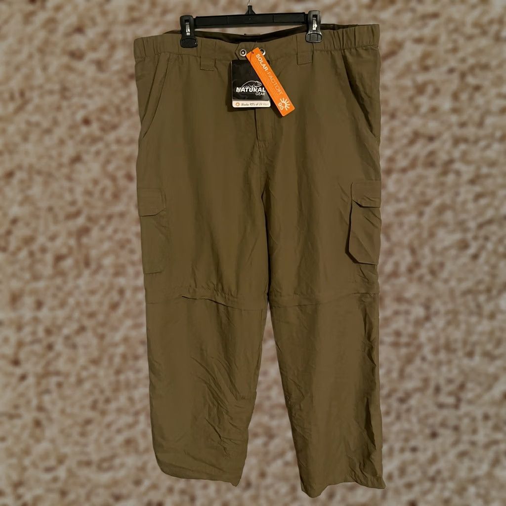 Vintage Natural Gear Sierra Convertible Nylon Pants Men's 2XL Beige Outdoors Size US 39 - 1 Thumbnail