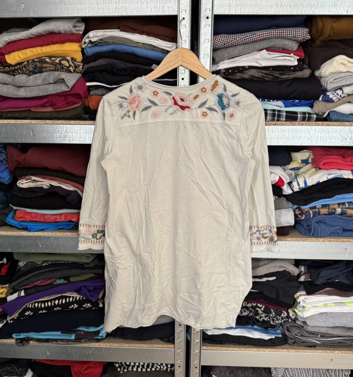 Johnny Was Johnny Was XS knitwear flowers shirt blouse pullover jumper Size XS / US 0-2 / IT 36-38 - 13 Thumbnail
